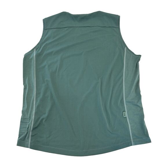 Rapha Indoor Training T Shirt Mens Size 2XL Green Sleeveless Mesh - Picture 3 of 5